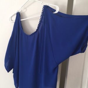 Cobalt blue top
